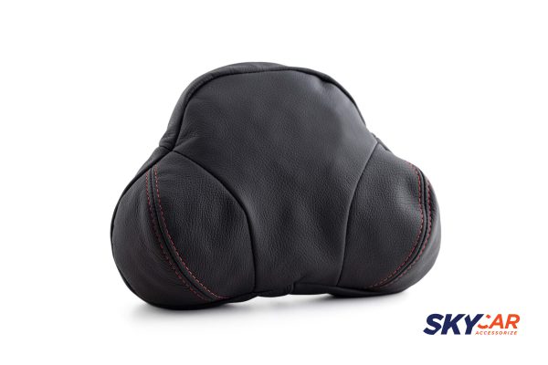 JASTUK OD PRIRODNE KOŽE CRNE BOJE SKYCAR - Image 3