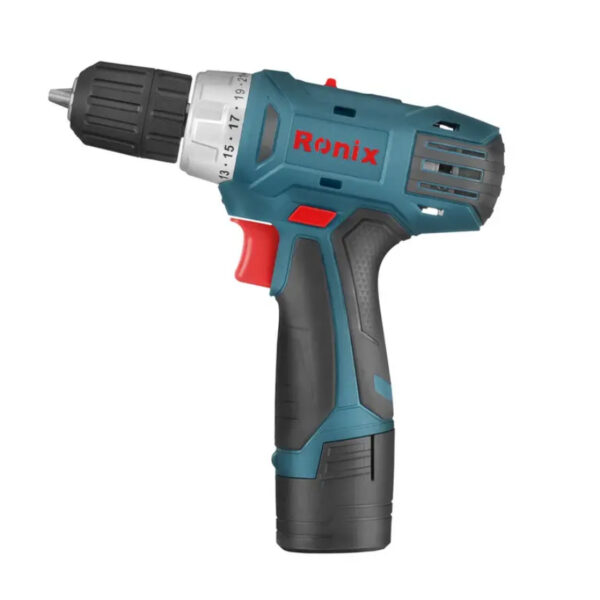 AKUMULATORSKA BUŠILICA 2SP (2X1.5AH) 8012 BMC 12V/21NM RONIX - Image 9