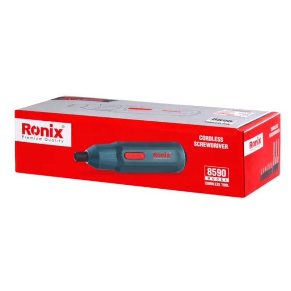 AKUMULATORSKI ODVIJAČ SET (9DEL) 850MAH 8590 BMC 3.6V/1NM RONIX - Image 3