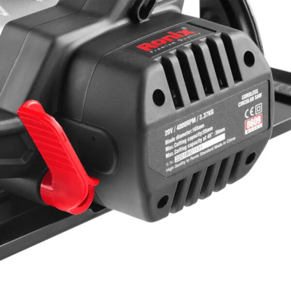 AKUMULATORSKA KRUŽNA TESTERA (2X4AH) 8609 CB 20V/165MM RONIX - Image 5