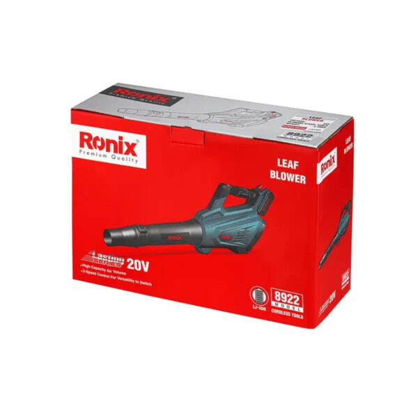 AKUMULATORSKI DUVAČ LIŠĆA SOLO 2SP 8922 CB 20V/45M/S RONIX - Image 5